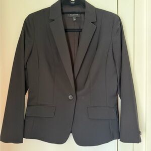Talbots Classic Black blazer + skirt